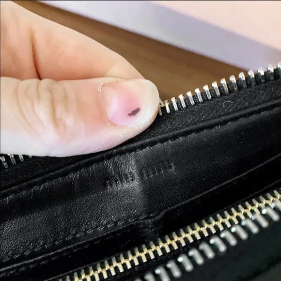 Miu Miu (by Prada) Nappa Leather Large Wallet - Picture 9 of 10